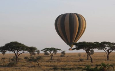 Vol en montgolfière en Tanzanie