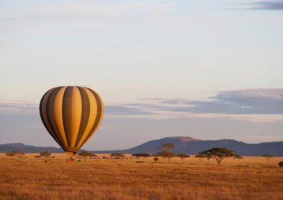 Vol en montgolfière